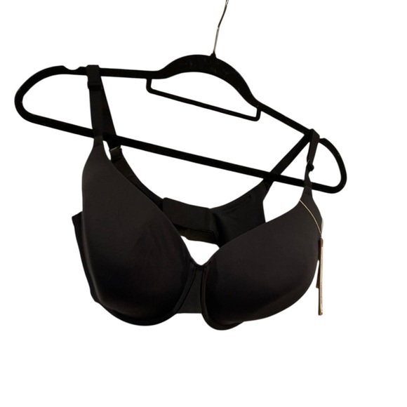 NWT SKIMS t shirt bra ONYX Size 36DDD - Picture 2 of 5